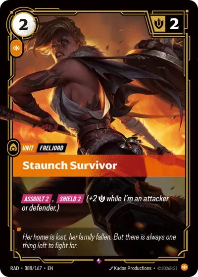 Staunch Survivor - 088/167 - R Body