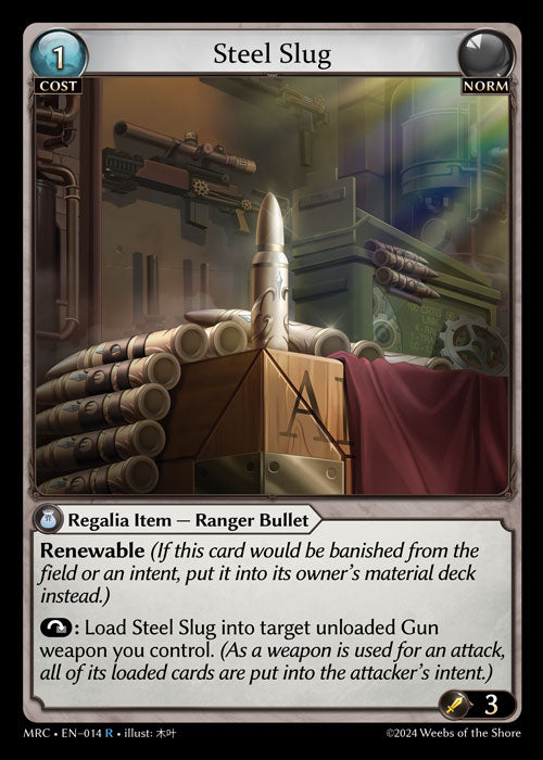 Steel Slug - Mercurial Heart - R Norm