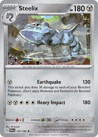 Steelix - 125/182 - Paradox Rift 