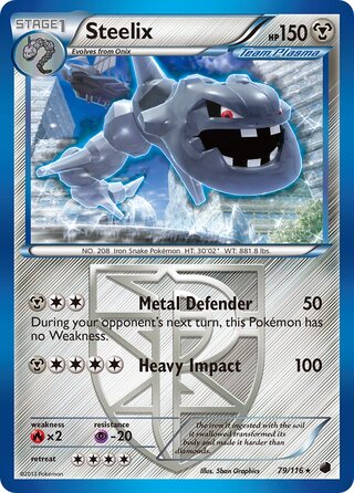 Steelix - 79/116 - Plasma Freeze