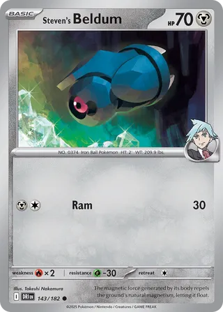 Steven's Beldum - 143/182 - Destined Rivals