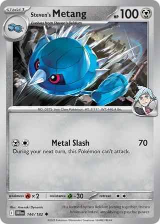Steven's Metang - 144/182 - Destined Rivals