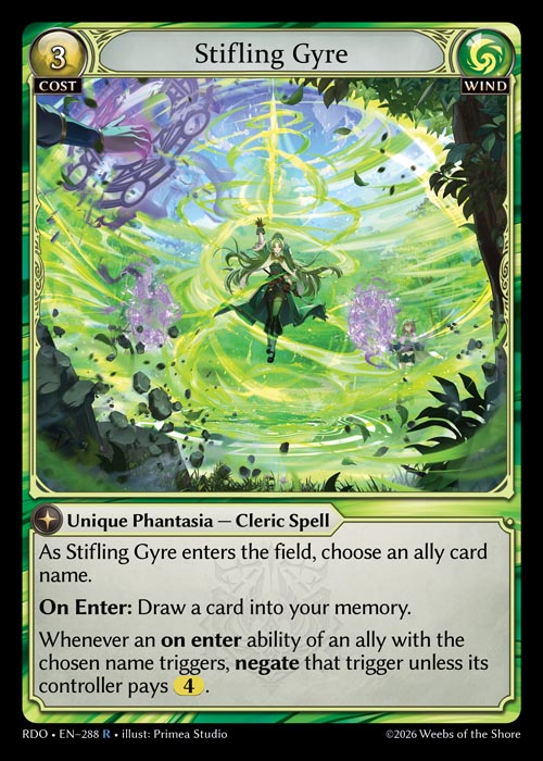 Stifling Gyre - Radiant Origins - R Wind