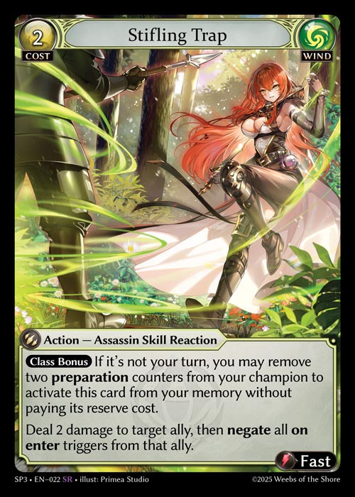 Stifling Trap - Supporter Pack 3