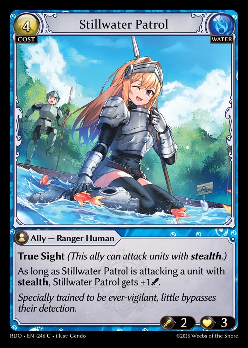 Stillwater Patrol - Radiant Origins - C Water