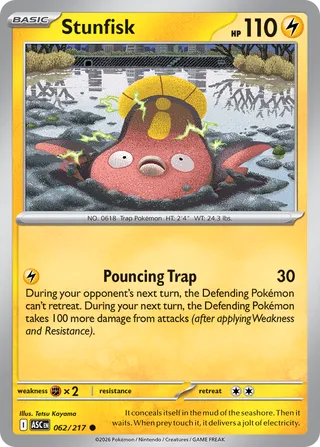 Stunfisk - 062/217 - Ascended Heroes