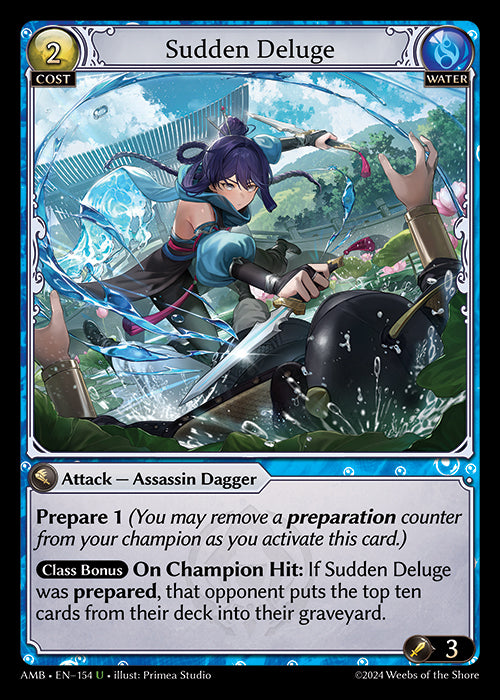 Sudden Deluge - Mortal Ambition -  U Water