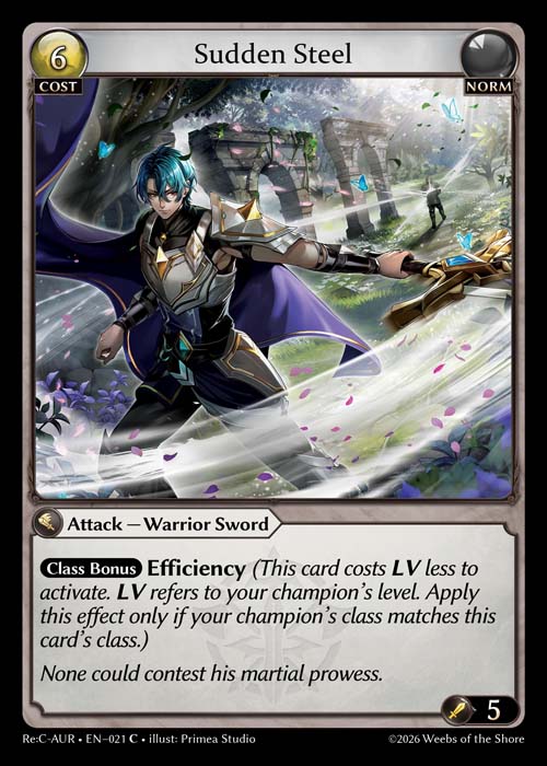 Sudden Steel - Re:Collection Aurelian Regent - C Norm