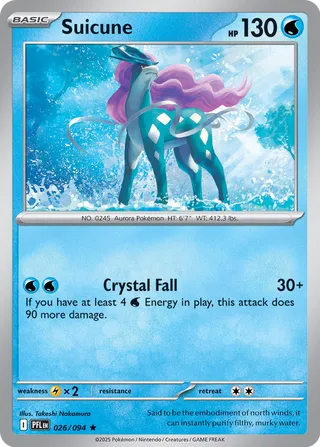 Suicune - 026/094 - Phantasmal Flames