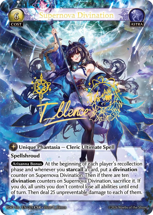Supernova Divination (CSR) - Radiant Origins