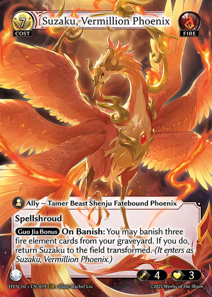Suzaku, Vermillion Phoenix - Abyssal Heaven