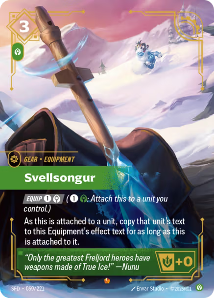 Svellsongur - 059/221 - Epic Calm