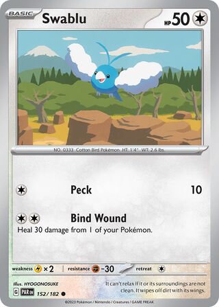 Swablu - 152/182 - Paradox Rift 