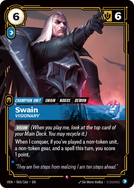 Swain, Visionary - 065/166 - R Mind