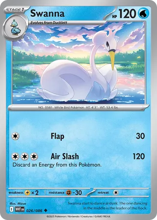 Swanna - 026/086 - White Flare