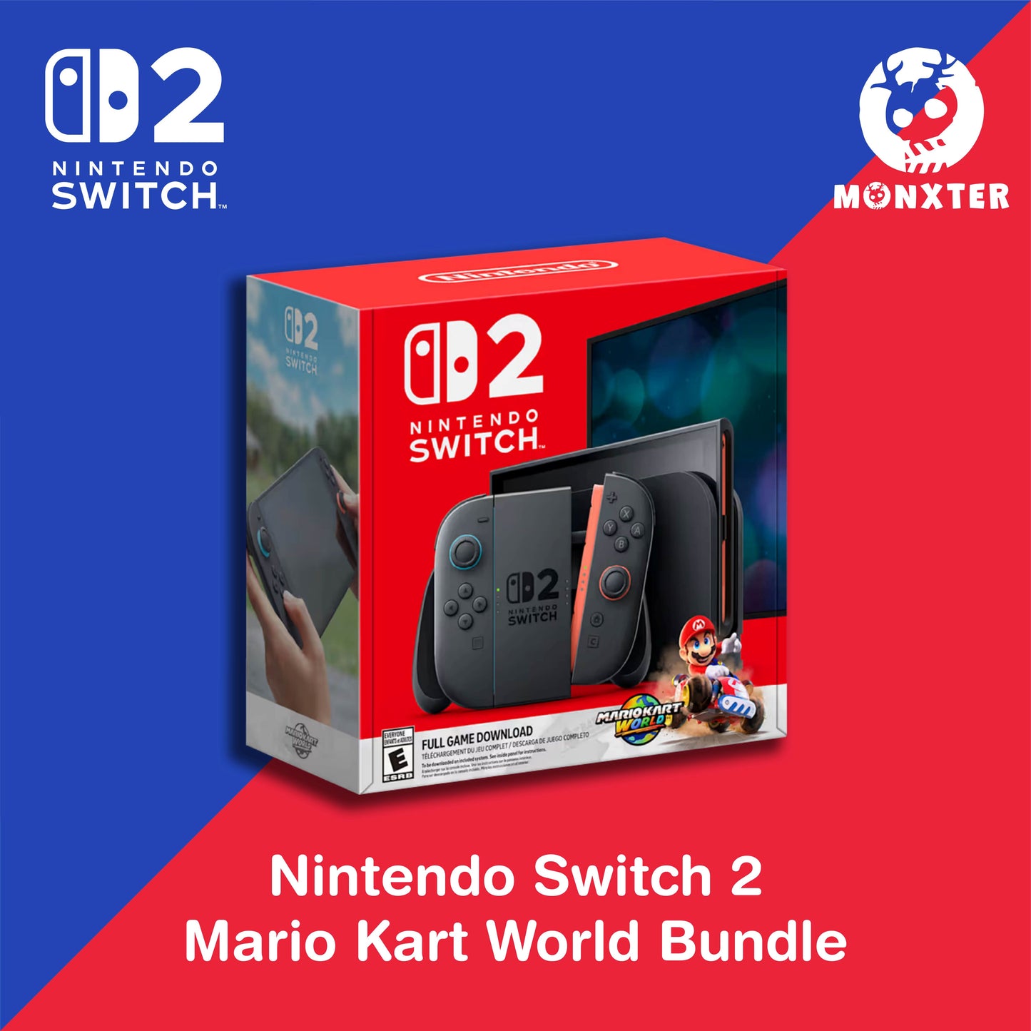 Nintendo Switch 2 + Mario Kart World Bundle