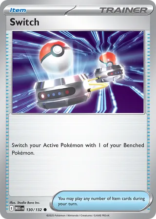 Switch - 130/132 - Mega Evolution