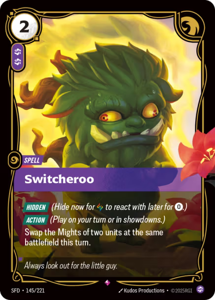 Switcheroo - 145/221 - R Chaos