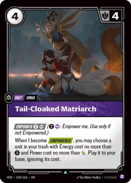 Tail-Cloaked Matriarch - 104/166 - U Chaos