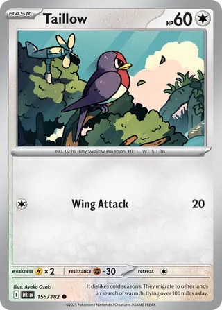 Taillow - 154/182 - Destined Rivals