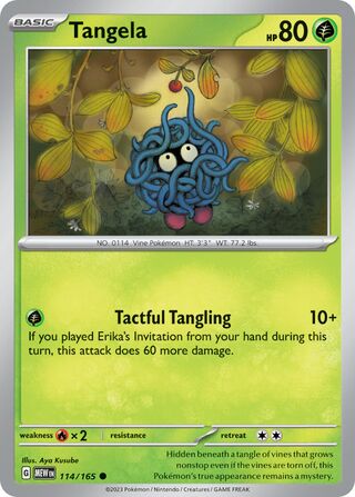 Tangela - 114/165 - 151 