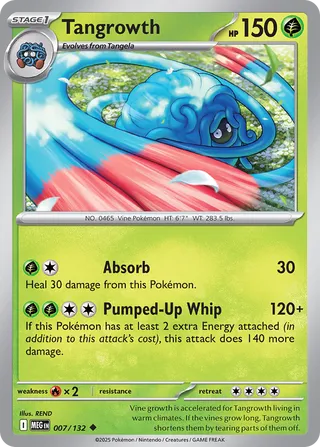 Tangrowth - 007/132 - Mega Evolution