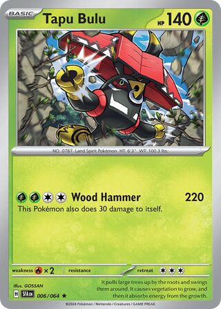 Tapu Bulu - 006/064 - Shrouded Fable 