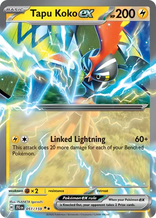 Tapu Koko ex - 051/159 - Journey Together