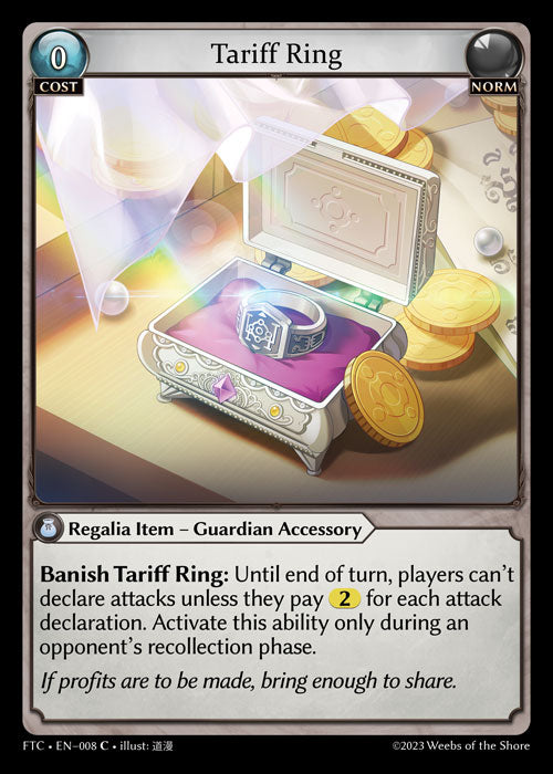 Tariff Ring - Fractured Crown - C Norm