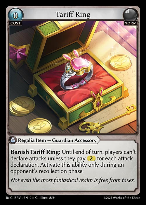 Tariff Ring - Merlin Re:Collection Brilliant Vestige - C Norm