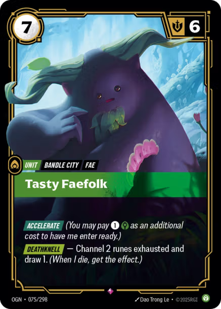 Tasty Faefolk - 075/298 - R Calm