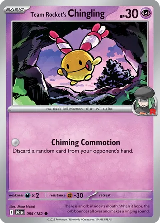 Team Rocket's Chingling - 085/182 - Destined Rivals