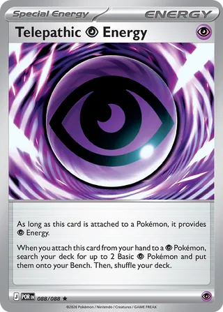 Telepathic Psychic Energy - 088/088 - Perfect Order