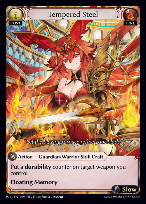 Tempered Steel - Promotional Cards