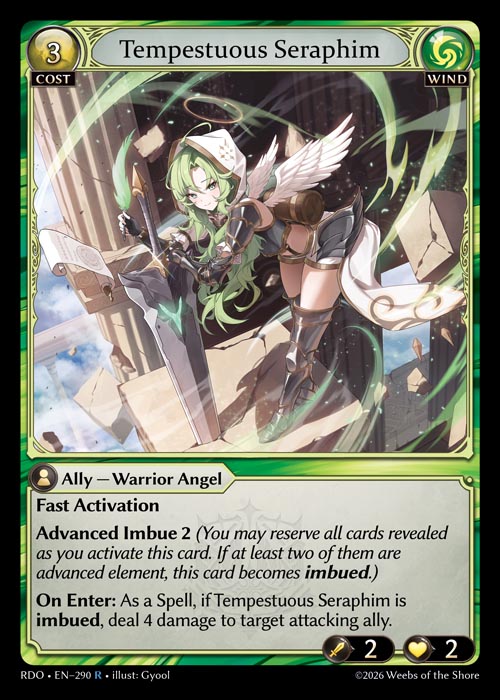 Tempestuous Seraphim - Radiant Origins - R Wind
