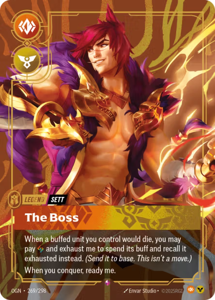 The Boss - 269/298 - R Body/Order