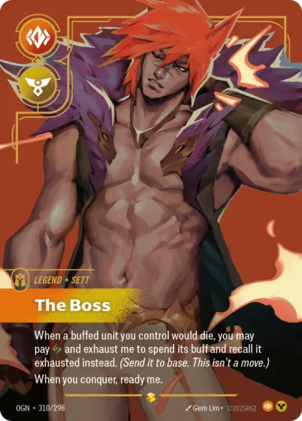 The Boss - 310/298 - Epic Body/Order