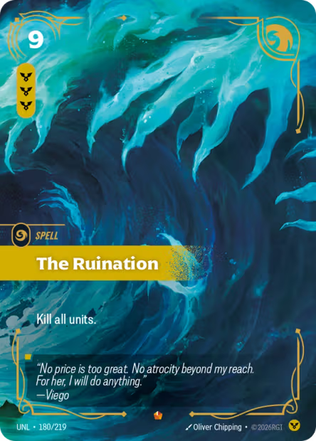 The Ruination - 180/219 - E Order