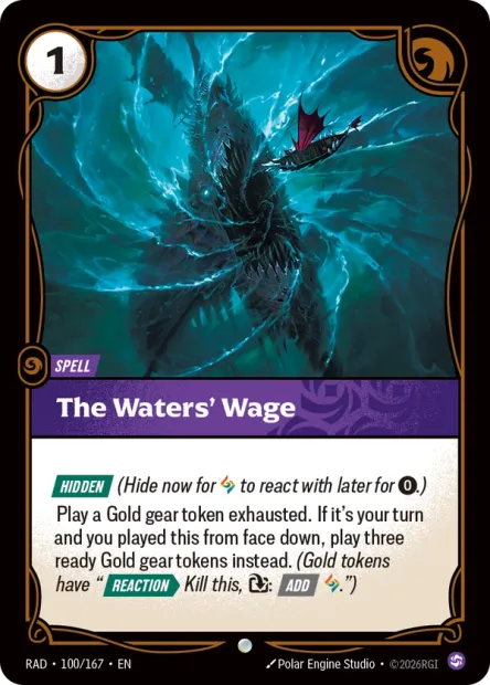 The Waters' Wage - 100/167 - C Chaos