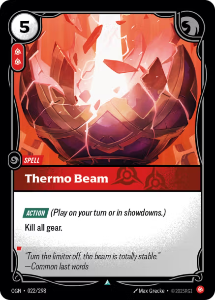 Thermo Beam - 022/298 - U Fury