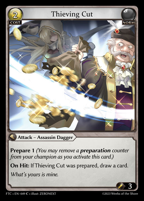 Thieving Cut - Fractured Crown - C Norm