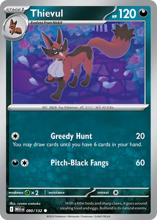Thievul - 090/132 - Mega Evolution