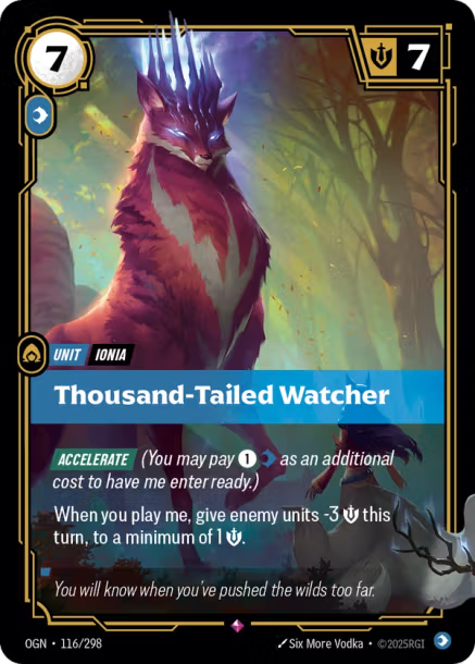Thousand-Tailed Watcher - 116/298 - R Mind