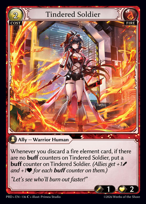  Tindered Soldier - .asphodel/paradise - C Fire