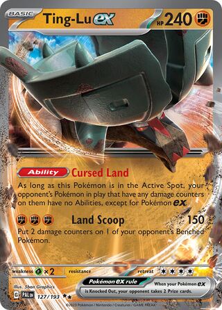 Ting-Lu ex - 127/193 - Paldea Evolved