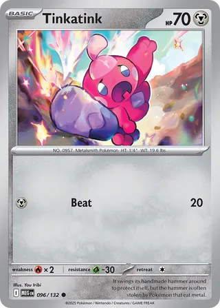 Tinkatink - 096/132 - Mega Evolution