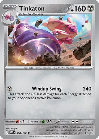 Tinkaton - 098/132 - Mega Evolution