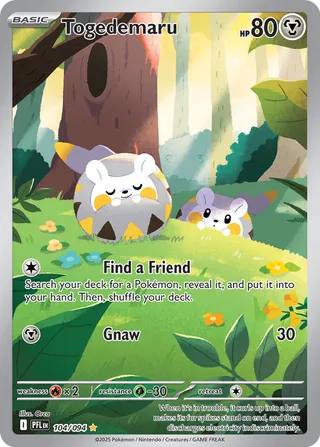 Togedemaru - 104/094 - Phantasmal Flames