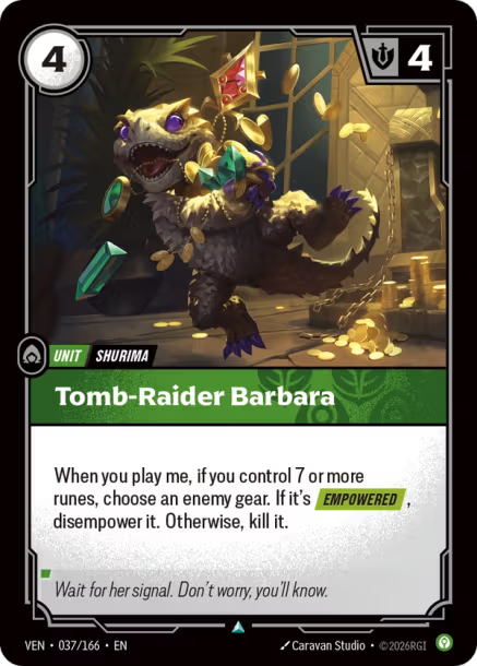 Tomb-Raider Barbara - 037/166 - U Clam
