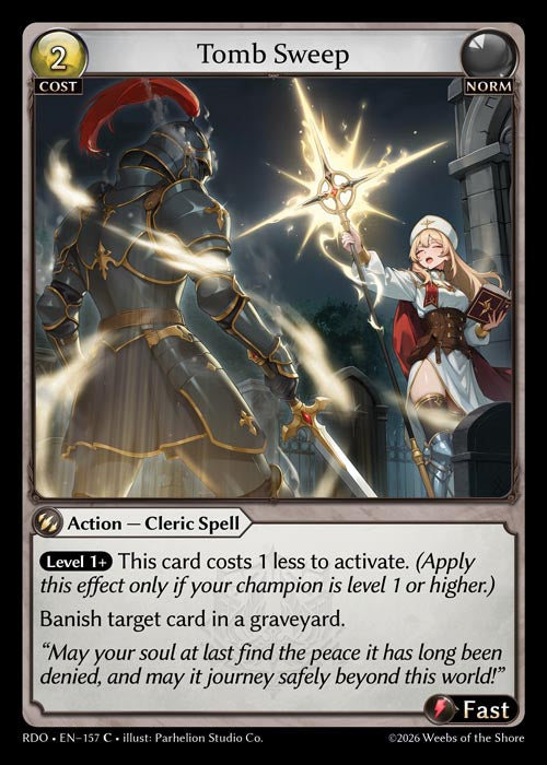 Tomb Sweep - Radiant Origins - C Norm
